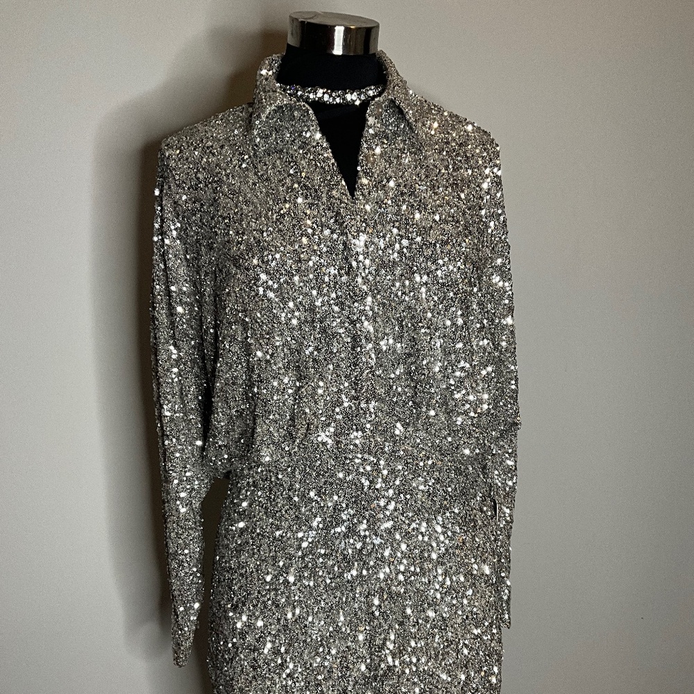 **Stunning Sequin Cocktail Dress** - Picture 2 of 5